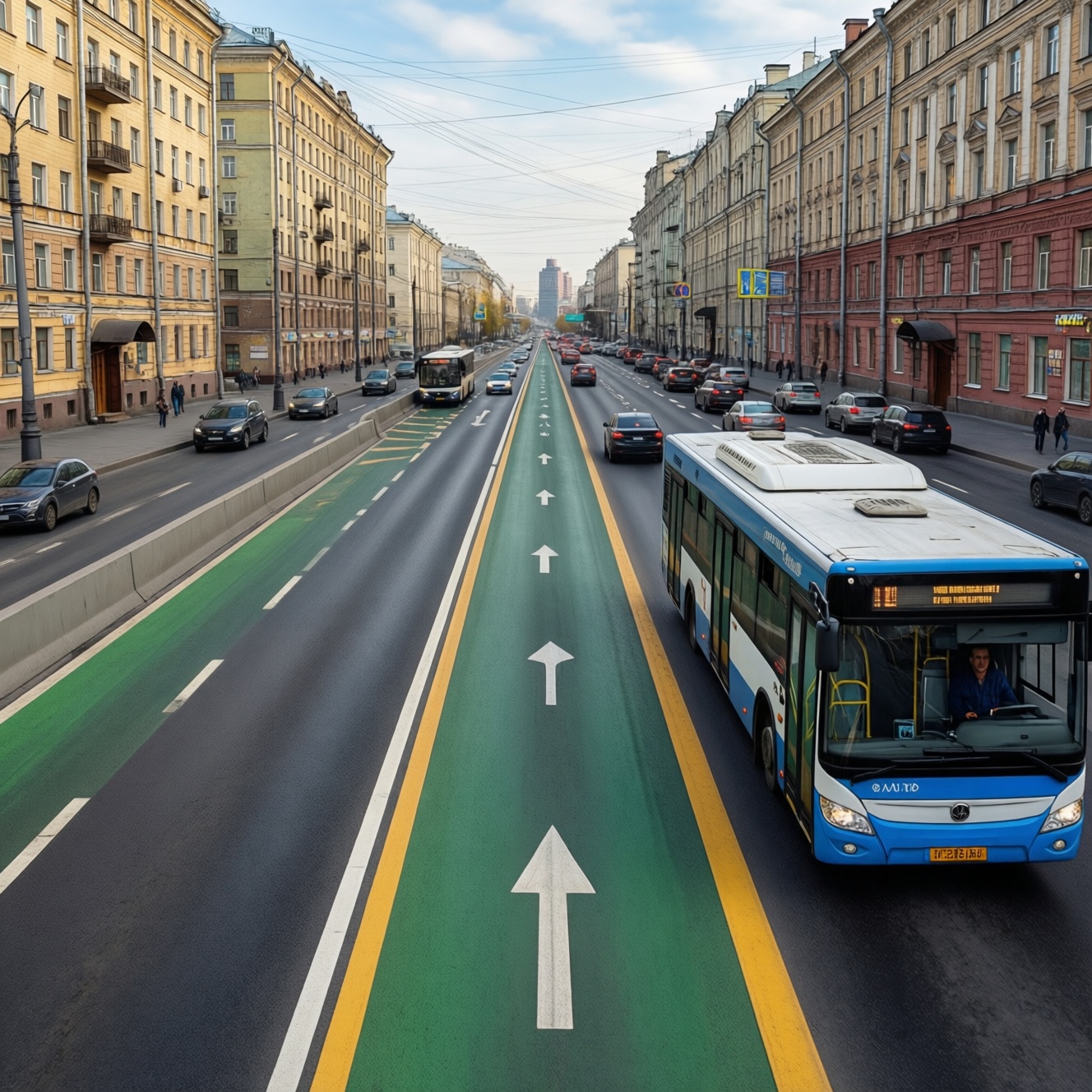 В Москве с 10 октября появятся четыре участка выделенных полос в трех округах В Москве с 10 октября появятся четыре участка выделенных полос в трех округах