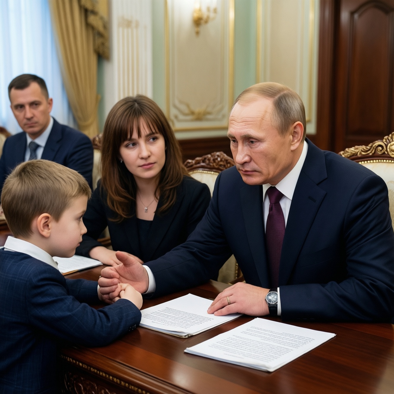 Путин поручил подготовить меры поддержки семей с детьми в России